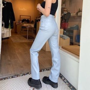 AGOLDE Recycled Leather 90s Pinch Waist Pants